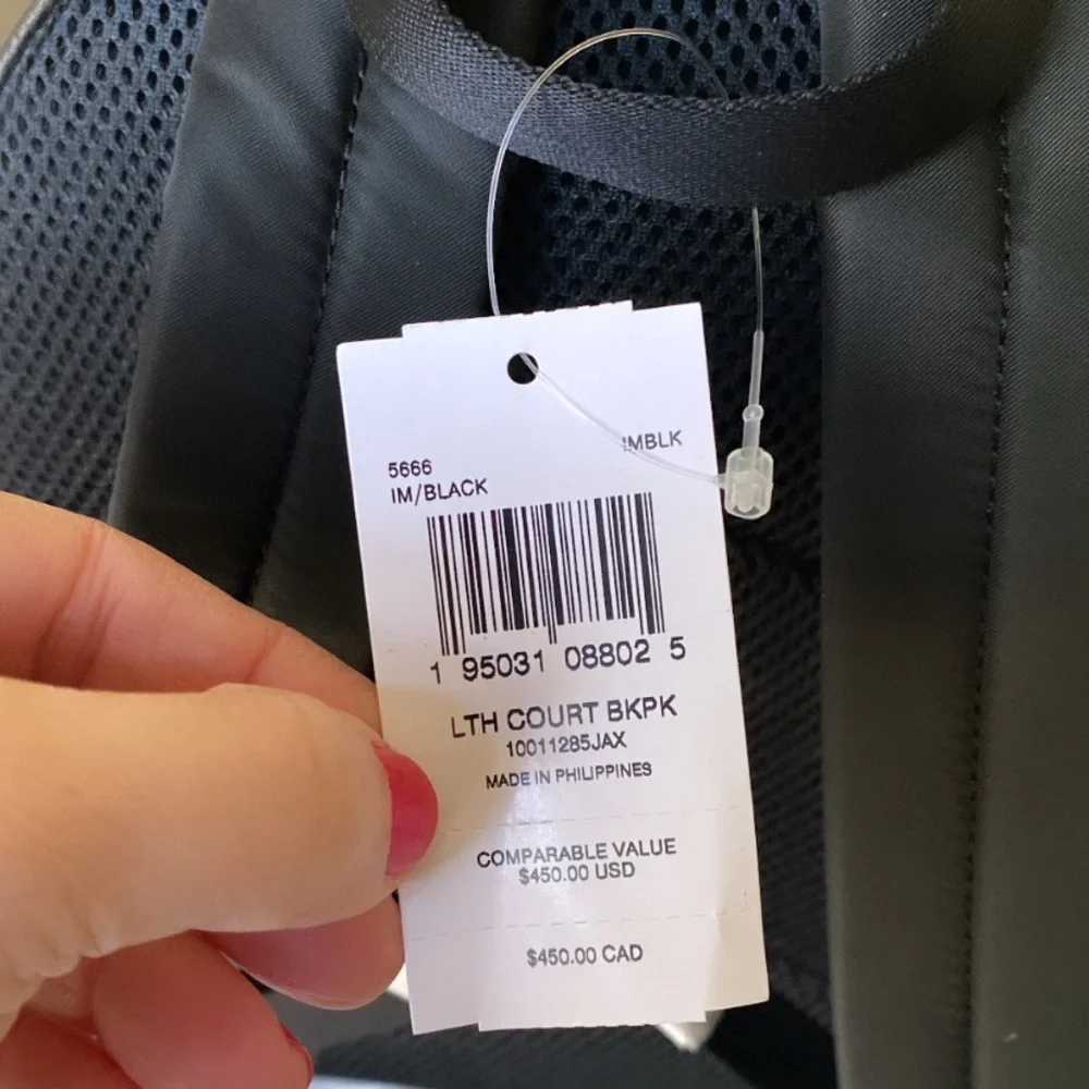 NWT💃Coach Court Backpack - Picture 12 of 12